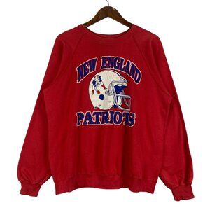 80s New England Patriots Logo Football Sweatshirt, New England Patriots Shirt